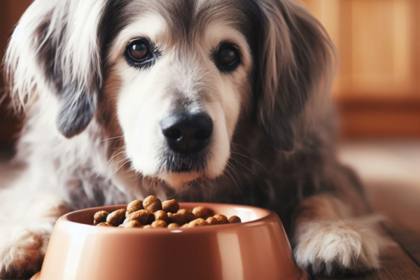 alimentación perros viejos