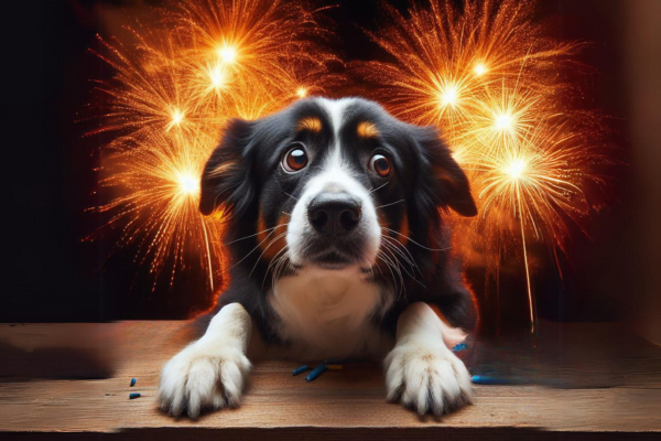 perro miedo pirotecnia
