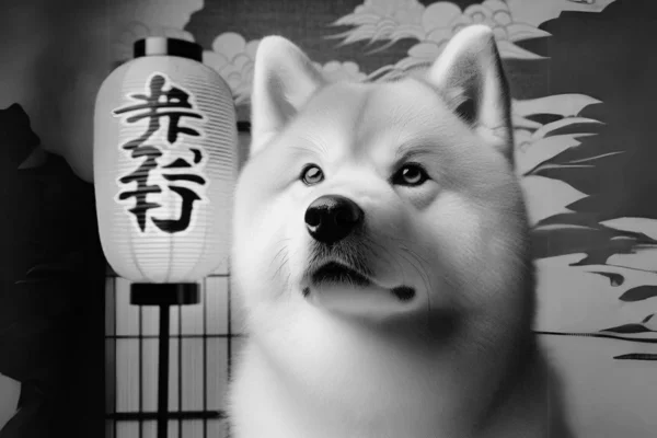 Hokkaido perro japones