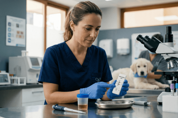 vetirnaria test elisa parvovirus